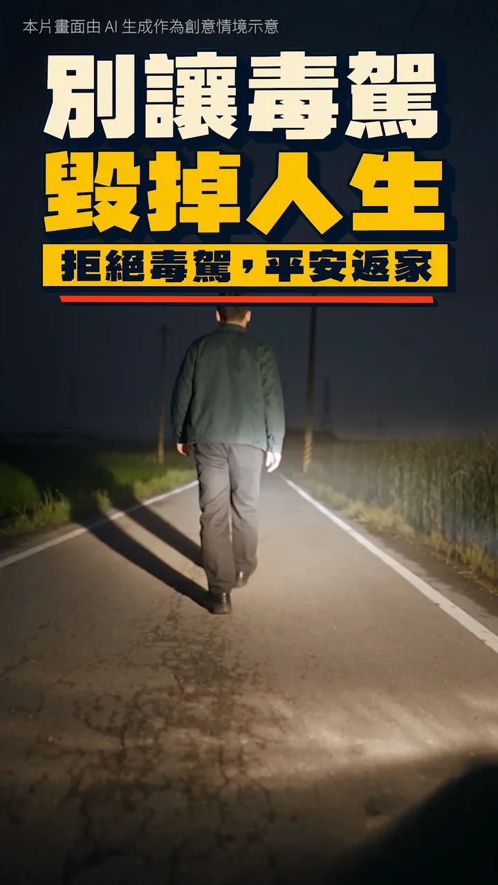 篇章五《田邊彼條路》原片畫面(AI 生成畫面)